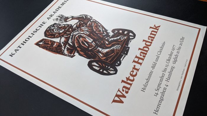 Walter Habdank | Plakat zur Ausstellung 1977 – Bild 4