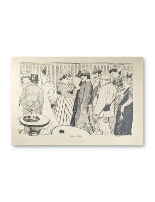 Hermann Paul | Le Courrier France, Paris l´Éte