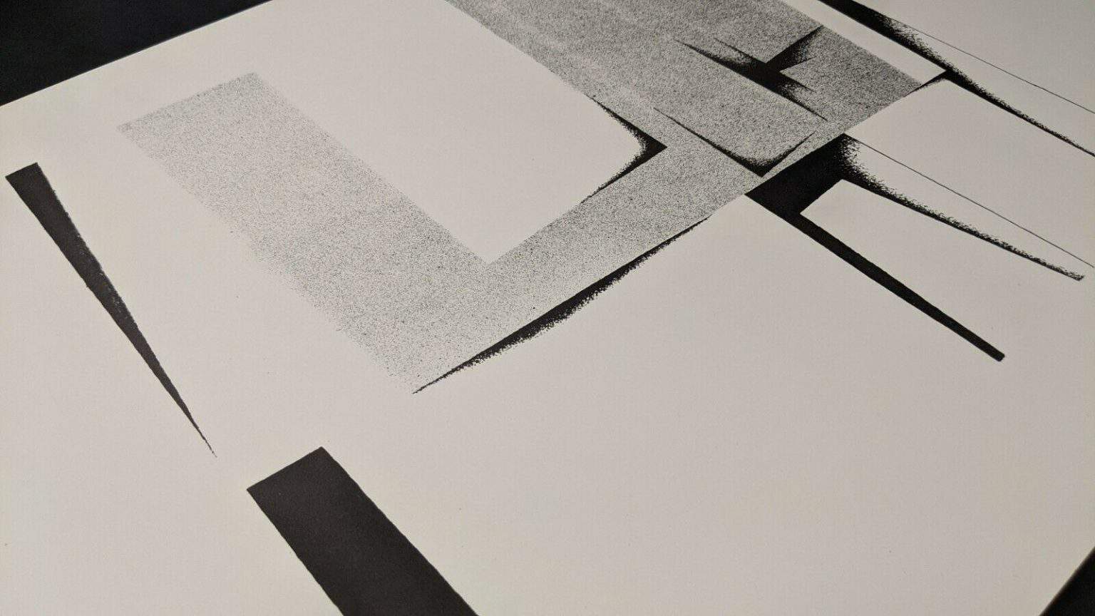 Bernd Damke Geometrische Komposition Fahning Art Gallery